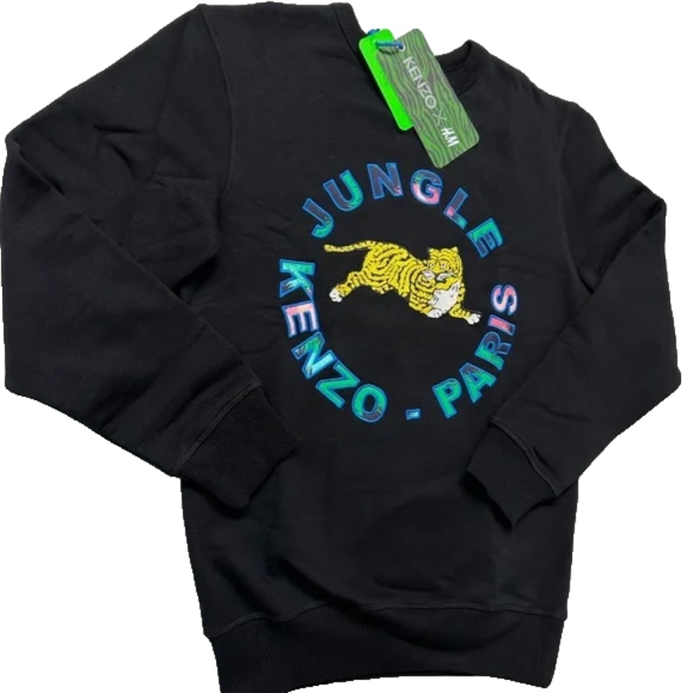 Kenzo & H&M Sweatshirt Jungle Kenzo Paris